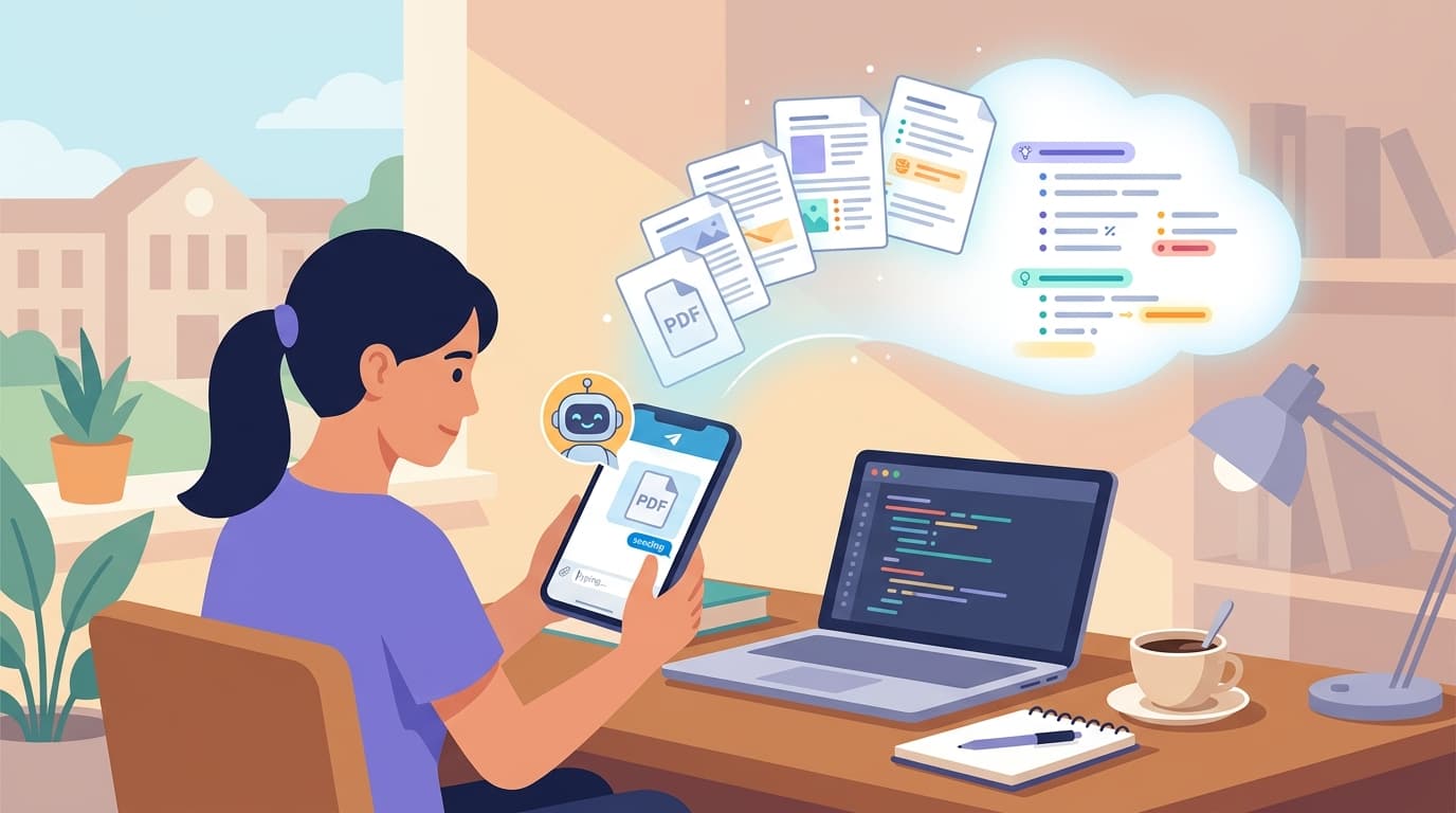 Как работать с документами в Diplox Bot: загрузи файл и получи разбор