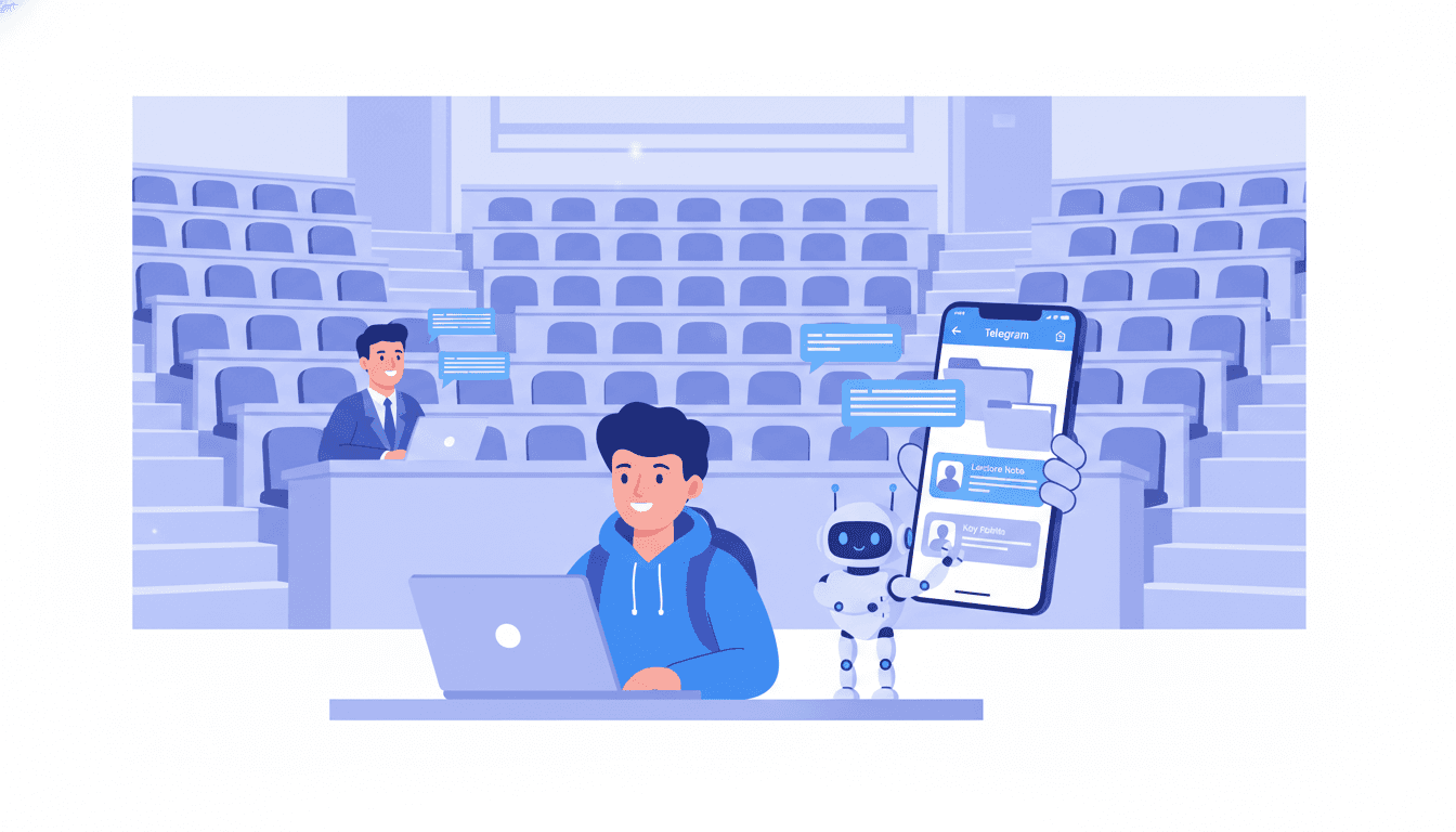 Как запоминать лекции с помощью AI в Telegram