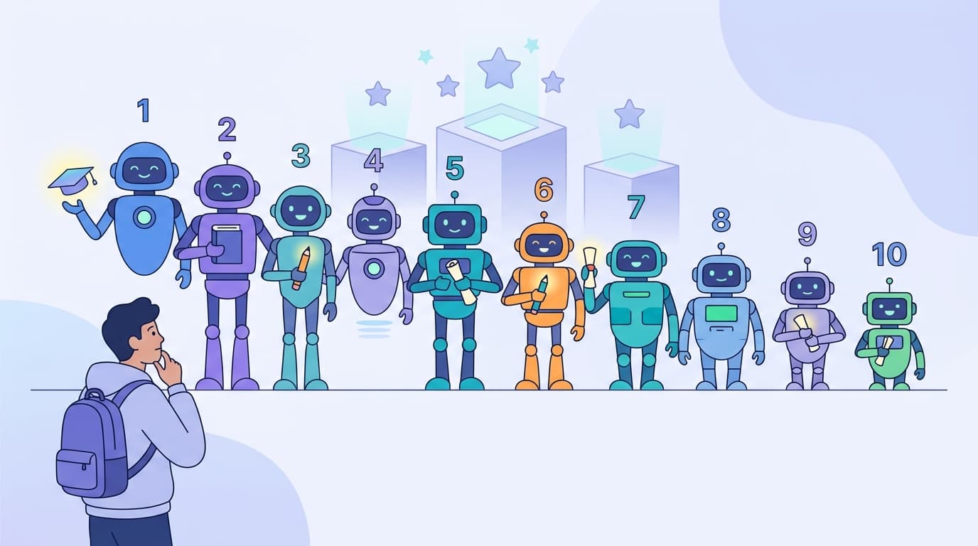 Нейросети для курсовой и диплома 2026: ТОП-10 AI-инструментов для студента